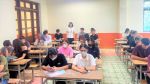 TƯNG BỪNG ĐÓN TIẾP SINH VIÊN  TẬP TRUNG NHẬP HỌC