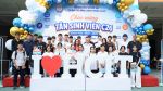 TƯNG BỪNG ĐÓN TIẾP SINH VIÊN  TẬP TRUNG NHẬP HỌC