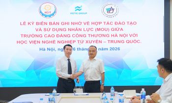 LỄ KÝ BIÊN BẢN GHI NHỚ VỀ  HỢP TÁC ĐÀO TẠO VÀ SỬ DỤNG NHÂN LỰC (MOU)