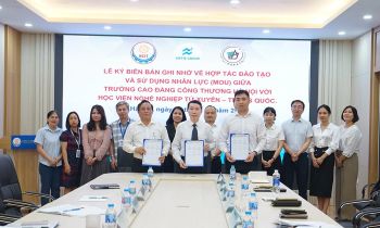 LỄ KÝ BIÊN BẢN GHI NHỚ VỀ  HỢP TÁC ĐÀO TẠO VÀ SỬ DỤNG NHÂN LỰC (MOU)