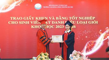 LỄ BẾ GIẢNG VÀ TRAO BẰNG TỐT NGHIỆP CAO ĐẲNG TRANG TRỌNG - NGHIÊM TÚC - ĐÚNG NGHI THỨC